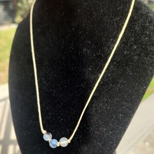 Agate Beaded Necklace